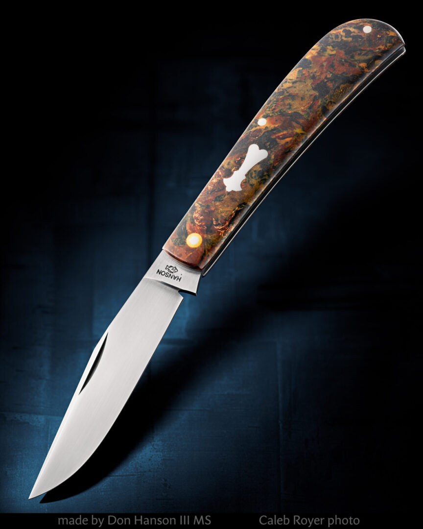 Hanson Rag Micarta knife
